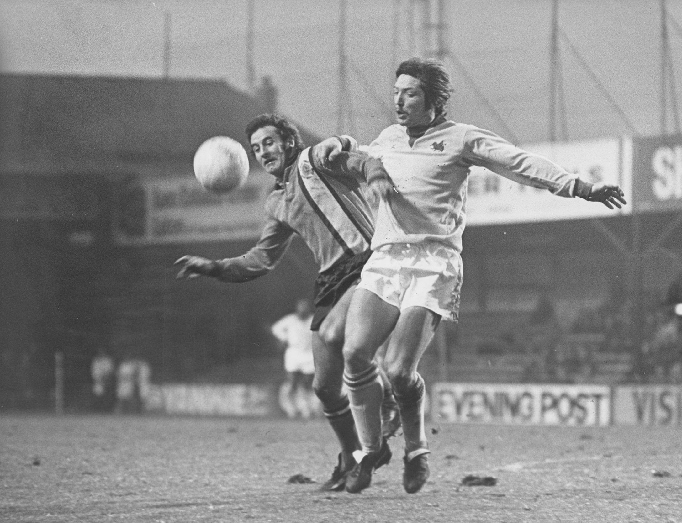 Jimmy Husband tangles with Orient's Phil Hoadley